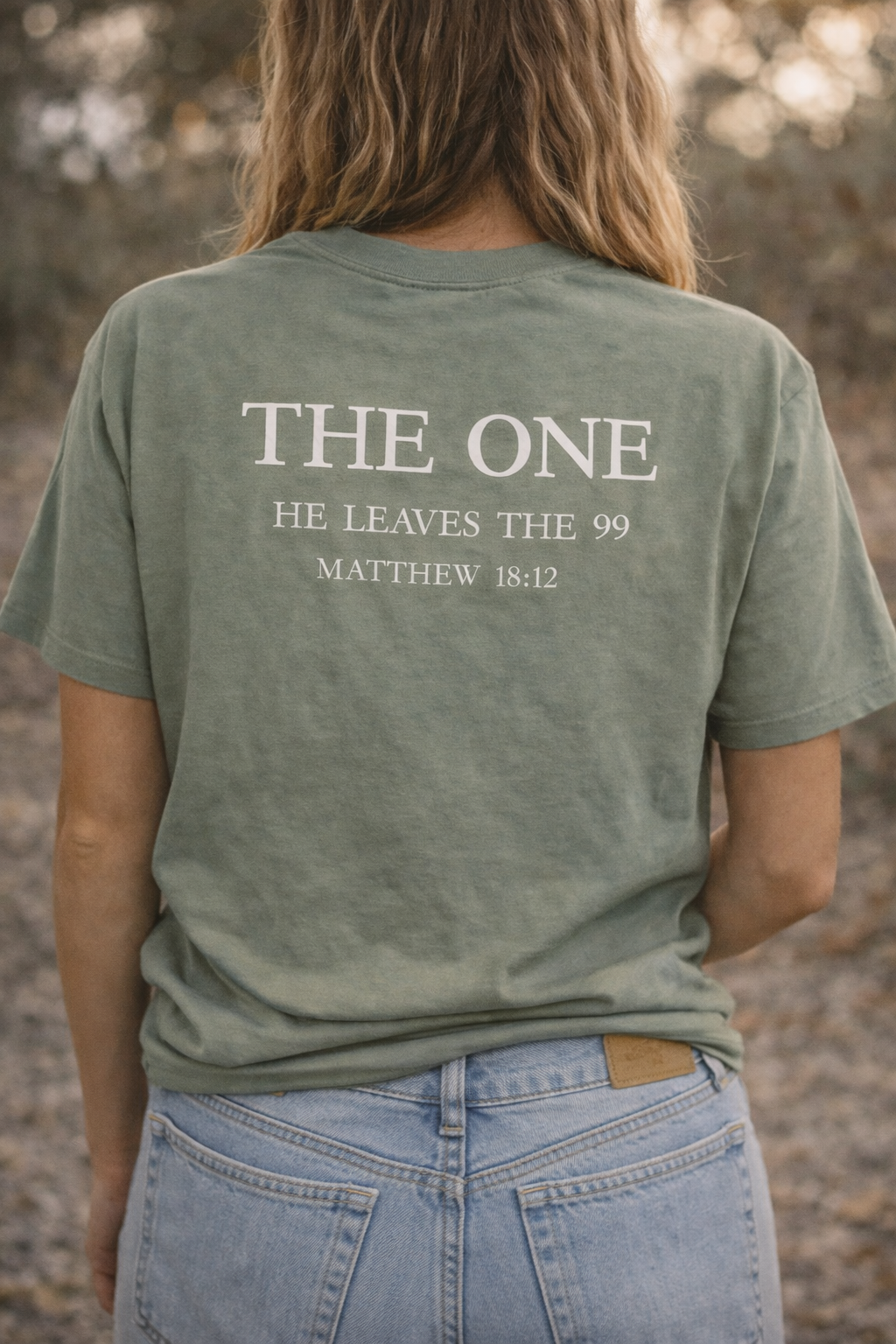 Seek Above Tee – Battlefield Green Color
