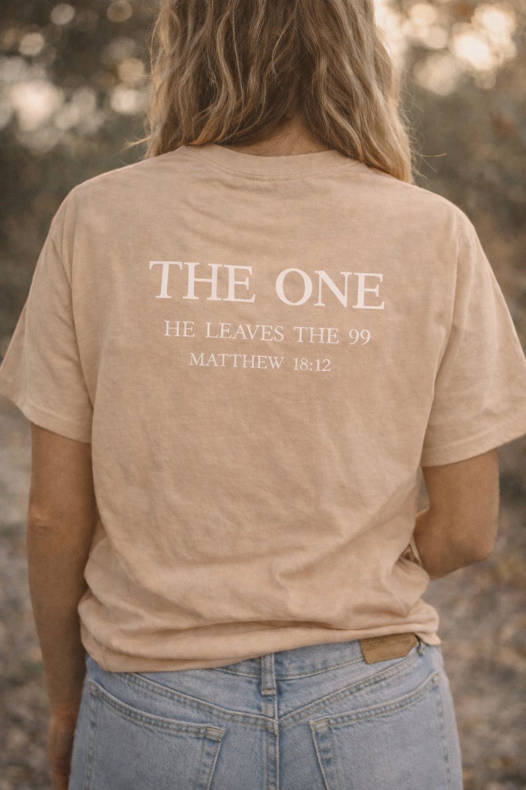 Seek Above Tee – Sand Color